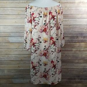 ⬇️SALE! 🌹Women's Off Shoulder Floral Dress🌹